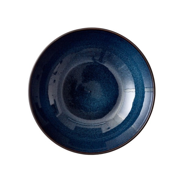 Črno-modra skleda iz kamenine ø 30 cm Gastro Dark Blue/Black – Bitz-image-3