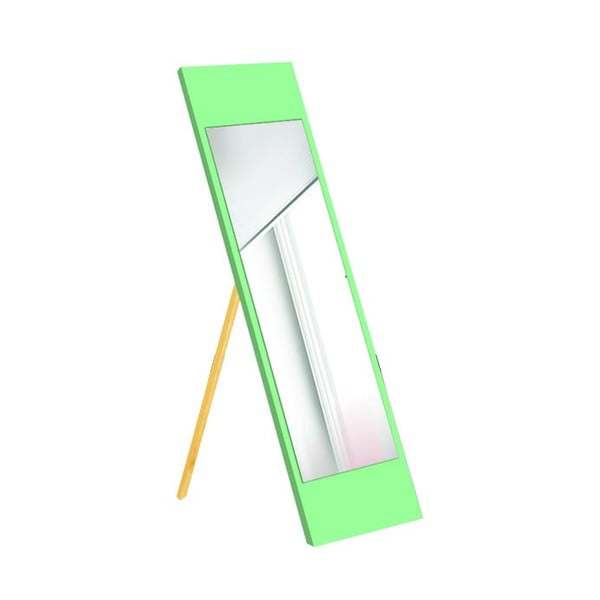 Stoječe ogledalo z zelenim okvirjem Oyo Concept, 35 x 140 cm