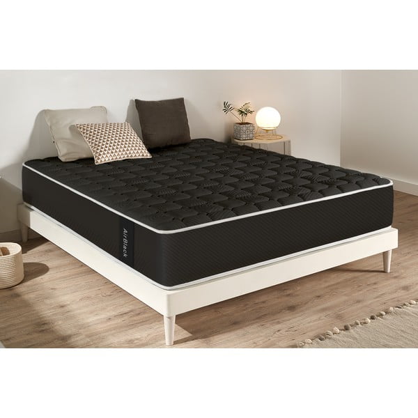 Trda vzmetnica iz pene 100x200 cm Air Black – Moonia-image-1