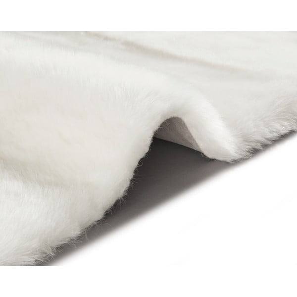 Belo umetno krzno Mint Rugs Uni Soft, 90 x 140 cm-image-1