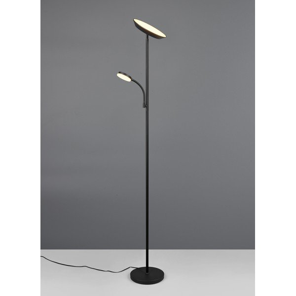 Črna LED stoječa svetilka (višina 178 cm) Specter – Reality-image-1