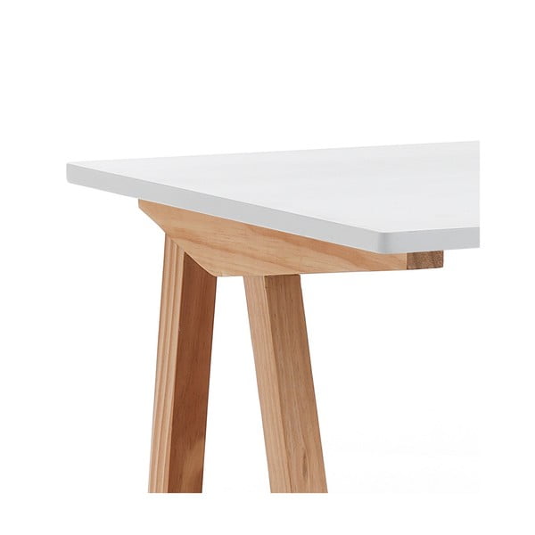 Pisalna miza z belo mizno ploščo 60x120 cm Mak – Tomasucci-image-2