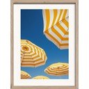 Tiskana slika z okvirjem 30x40 cm Umbrellas  – Styler