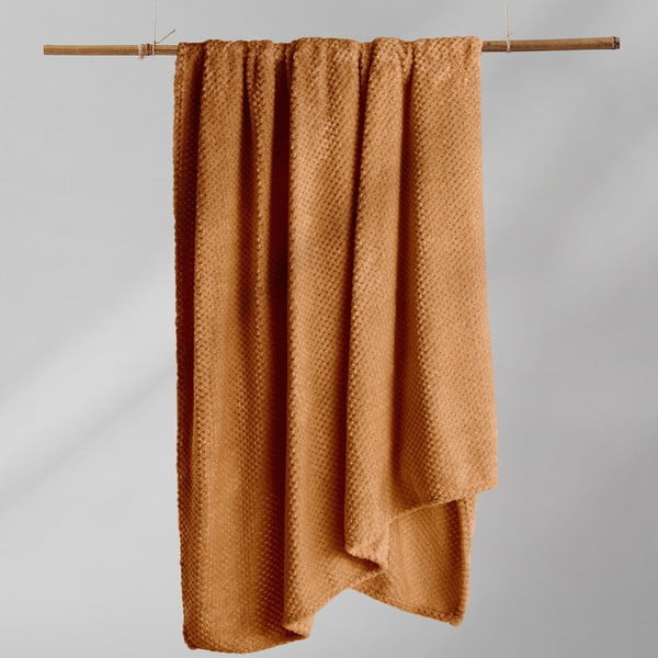 Temno oranžna odeja iz mikrovlaken DecoKing Henry, 220 x 240 cm-image-4