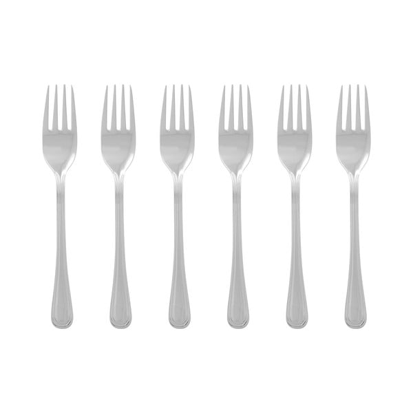 Desertne vilice v kompletu 6 ks iz nerjavečega jekla v srebrni barvi Classic – Premier Housewares