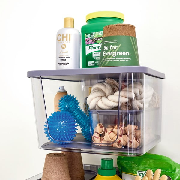 Notranja škatla za shranjevanje s pokrovom iz reciklirane plastike iD Wallspace - iDesign-image-4