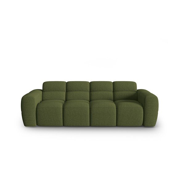 Zelena sedežna garnitura 256 cm Lisa – Micadoni Home