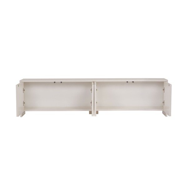 Kremno bela TV omarica 180x45x32 cm Aurelia – Kalune Design-image-4