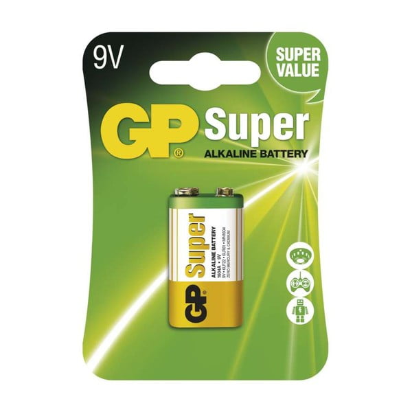 Alkalna baterija EMOS GP Super 9V