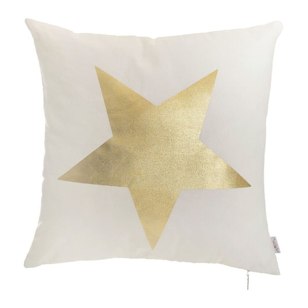 Obloga za blazino Mike & Co. NEW YORK Zlata zvezda, 45 x 45 cm