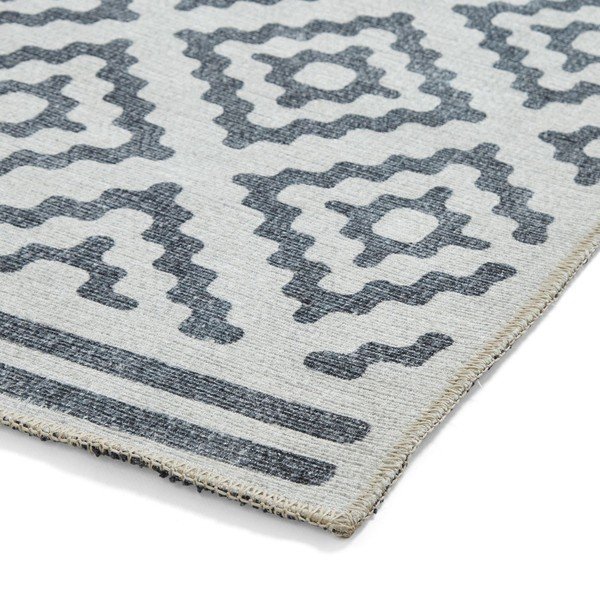 Siva pralna preproga 122x170 cm Coral Grey – Think Rugs-image-4