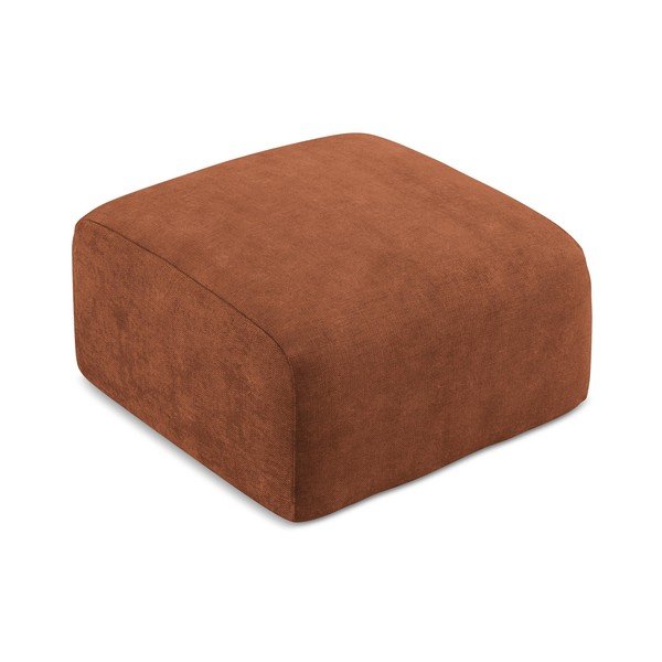 Tabure iz šenilje v barvi terakote Leila – Makamii-image-2