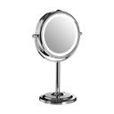 Kozmetično ogledalo z lučjo/povečevalno (2x povečava) ø 15 cm Cassini – Premier Housewares
