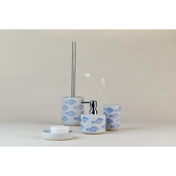 Modro-bel dozirnik za milo Wenko Aquamarin, 475 ml-image-3