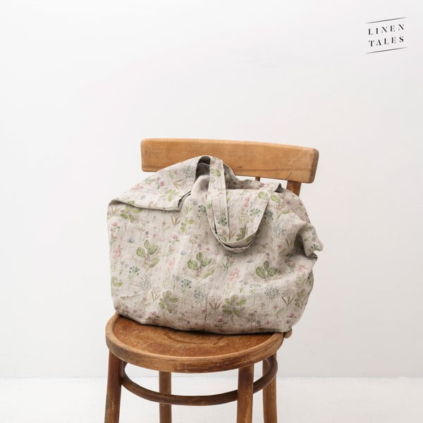 Lanena nakupovalna torba - Linen Tales-image-1