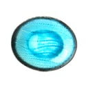 Moder keramičen ovalni krožnik MIJ Sky, 24 x 20 cm
