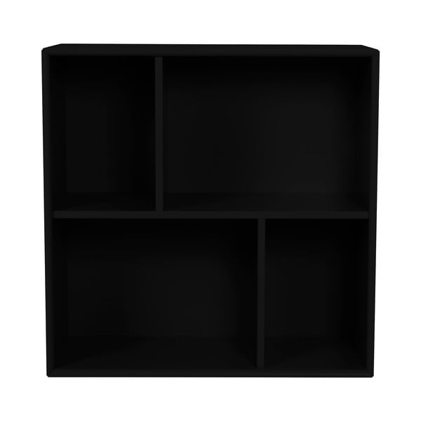 Črn modularni regalni sistem 70x70 cm Z Cube - Tenzo