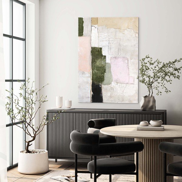 Ročno naslikana slika na platnu 88x118 cm Rustic Revival – Malerifabrikken-image-1