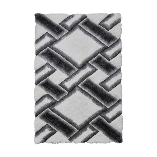 Siva ročno tkana preproga 150x230 cm Noble House – Think Rugs