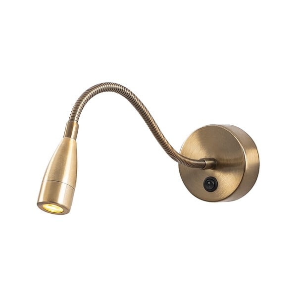 LED stenska svetilka v zlati barvi Reading – Opviq lights-image-2