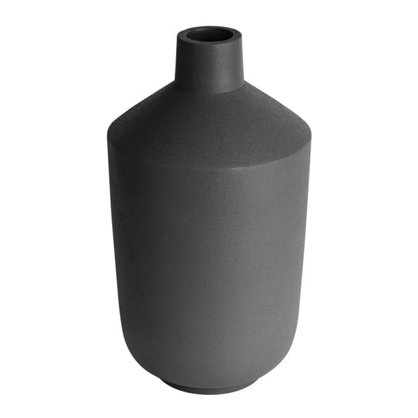 Črna vaza PT LIVING Nimble Bottle, višina 18 cm