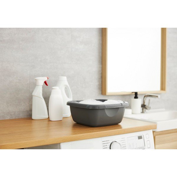Temno siv lavor 8 l Eco - Rotho-image-1