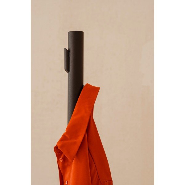 Črn kovinski obešalnik ø 25x183 cm Yuko – noo.ma-image-3