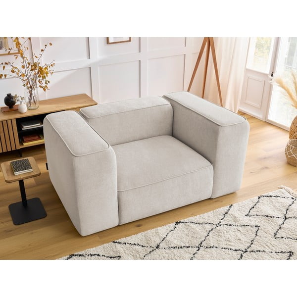 Bež fotelj Zephyr – Bobochic Paris-image-1