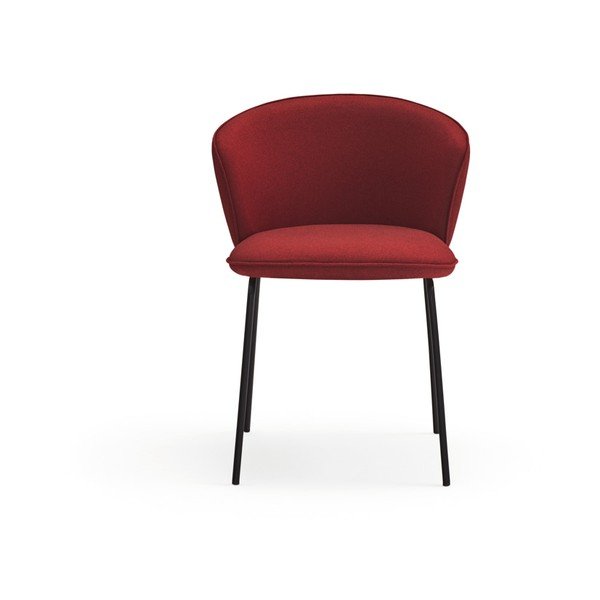 Rdeči oblazinjeni jedilni stoli v kompletu 2 ks Add – Teulat-image-2