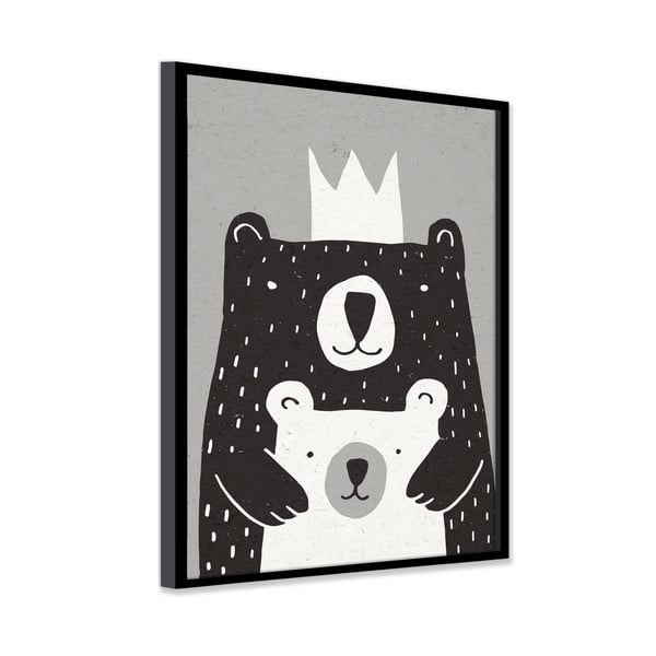 Otroška stenska dekoracija Bear - Styler-image-3