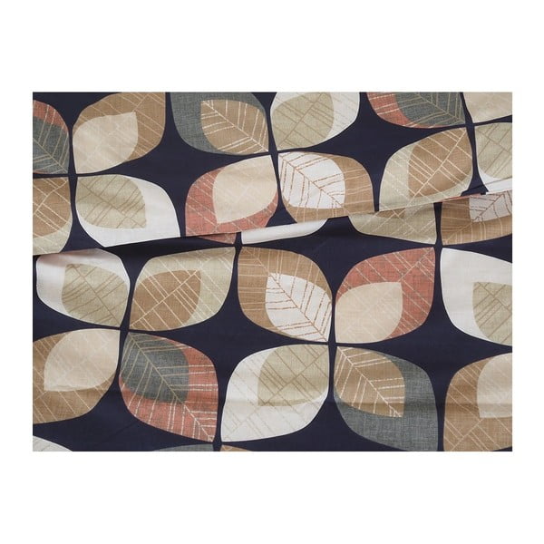 Rjava enojna posteljnina iz krepa 140x200 cm Autumn Leaf – B.E.S.-image-1