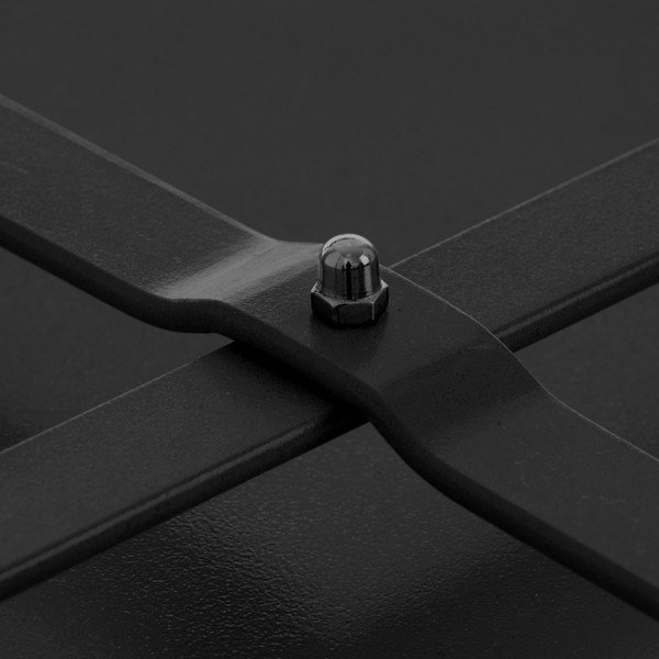 Kovinska okrogla vrtna mizica ø 50 cm Marzia - LDK Garden-image-1