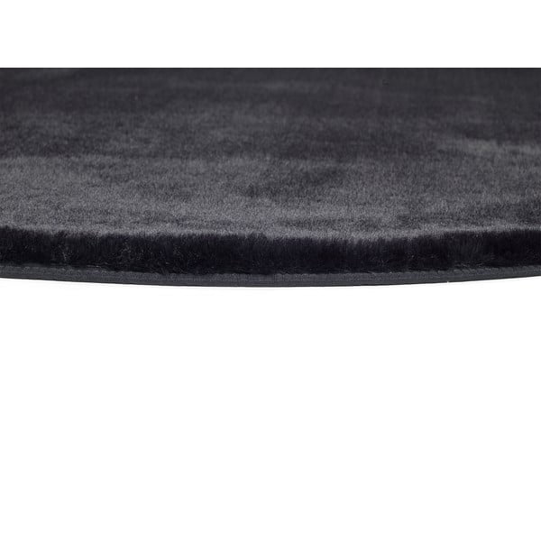 Črna preproga Universal Fox Liso, Ø 120 cm-image-2