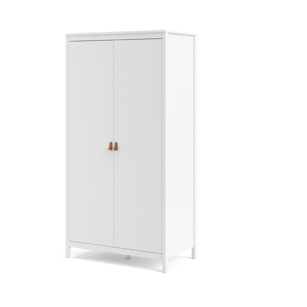 Bela garderobna omara 102x199 cm Madrid – Tvilum-image-3