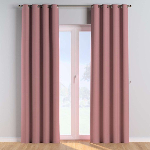 Roza zavesa 260x130 cm Cotton Story - Yellow Tipi-image-1