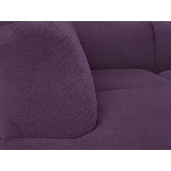 Vijolična kotna zofa Windsor & Co Sofas Orion, levi kot-image-4