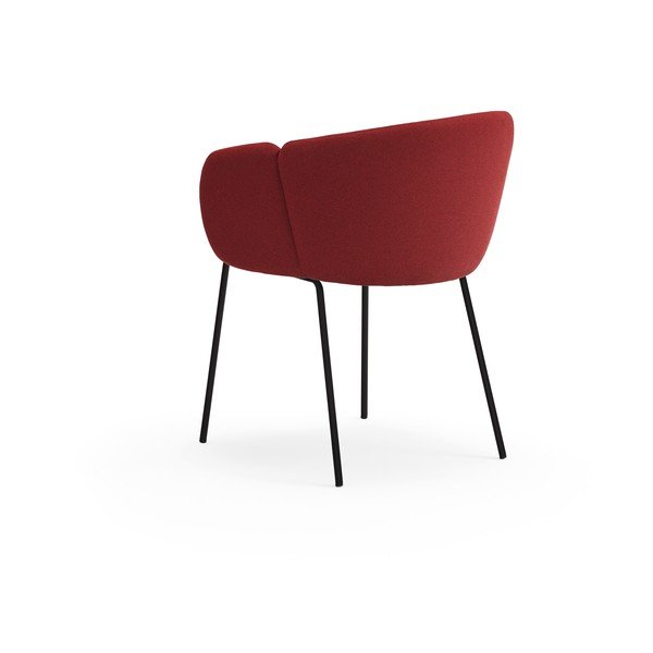 Bordo rdeč oblazinjen jedilni stol Add – Teulat-image-3