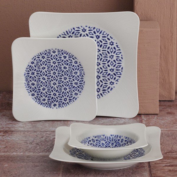 Jedilni set iz porcelana 24 kos Middle East - Güral Porselen-image-1
