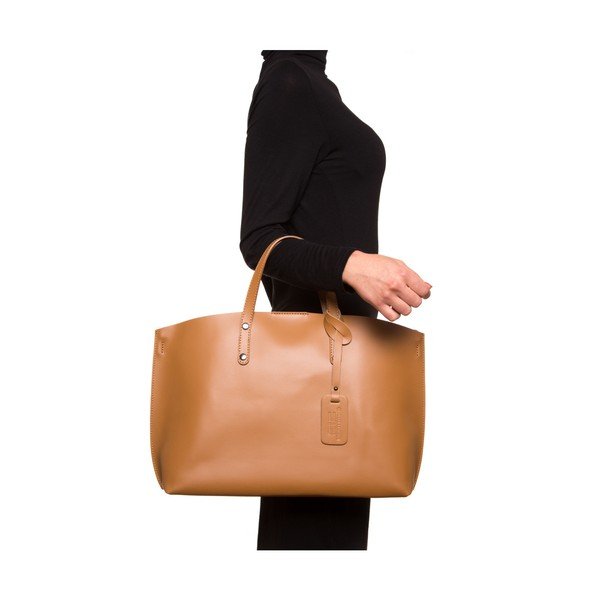 Luisa Vannini Usnjena torbica 3034 Cognac-image-4