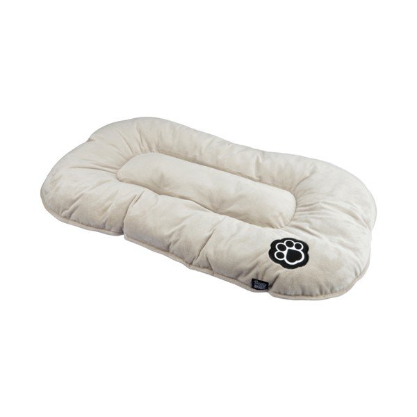 Bež podloga za pse iz semiša 61x38 cm Flakes – Love Story