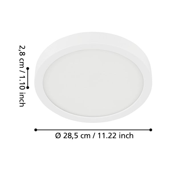 Bela LED stropna svetilka FUEVA 5 – EGLO-image-3