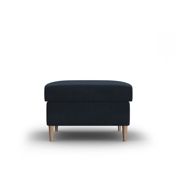 Temno moder žameten tabure Kyoto – Cosmopolitan Design
