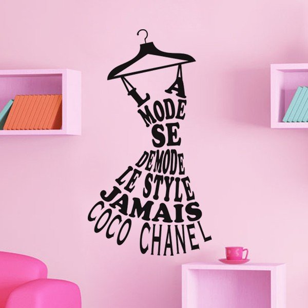 Ambiance Coco Chanel citat nalepka-image-1