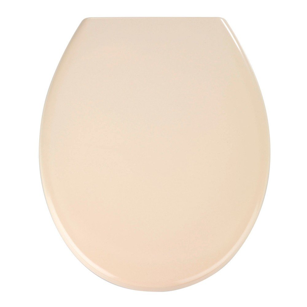 Svetlo roza straniščna deska z enostavnim zapiranjem Wenko Premium Ottana, 44,5 x 37,5 cm