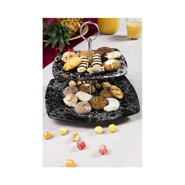 Plato črno stojalo za cupcake-image-1