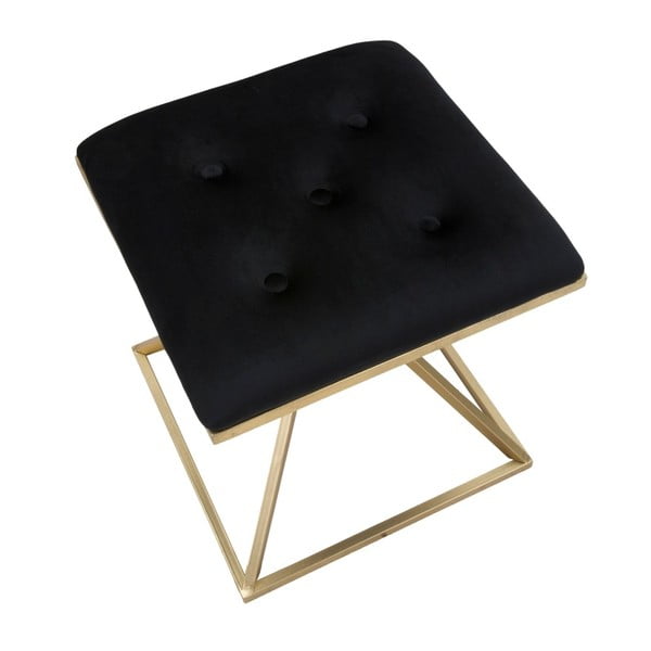 Stol v črno-zlati barvi Mauro Ferretti Piramid-image-4