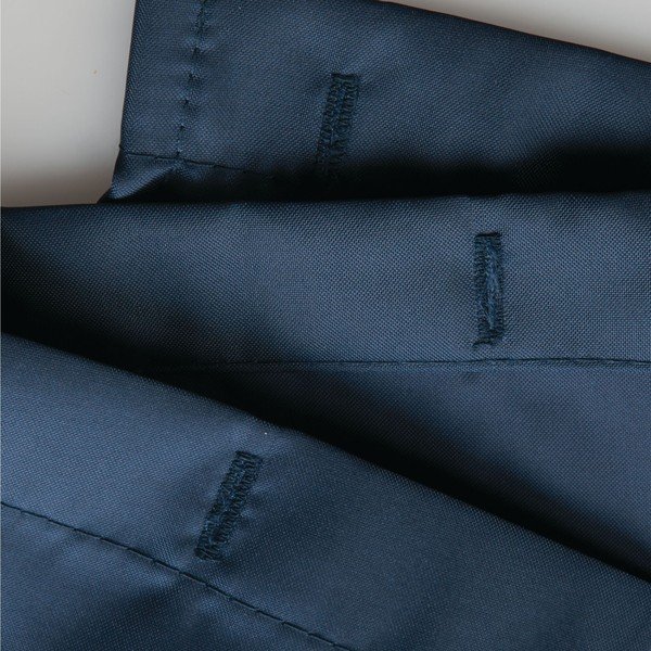 Modra kopalniška zavesa iDesign, 200 x 180 cm-image-1