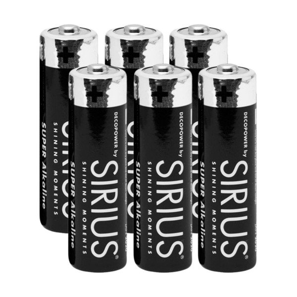Alkalne baterije v kompletu 6 ks DecoPower – Sirius-image-1