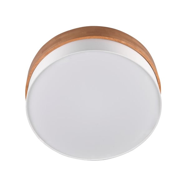 Stropna svetilka s tekstilnim senčilom v črni in naravni barvi Seasons – Trio-image-4