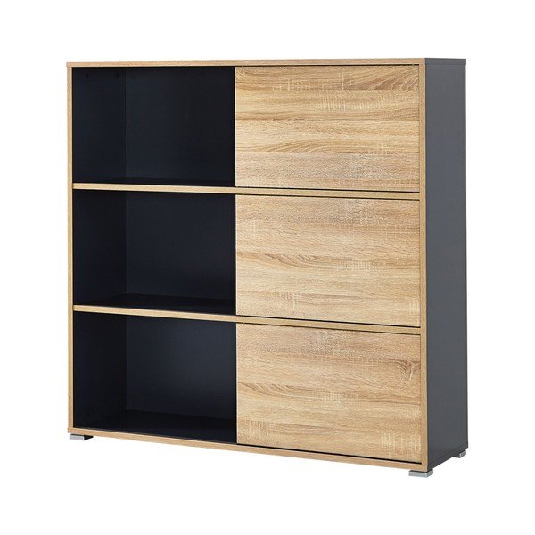 Črna omara z drsnimi vrati Germania Slide-image-4